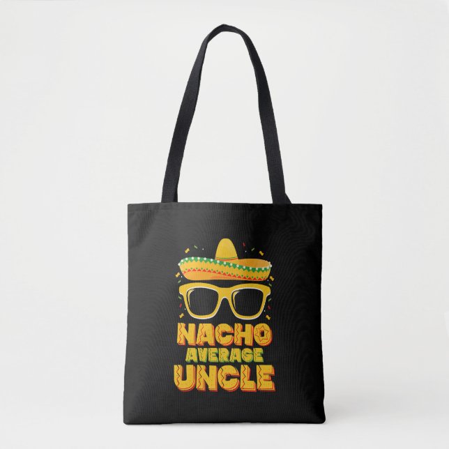 Inte vilken vanlig farbror Cinco De Mayo Matchande Tygkasse (Framsida)