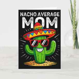 Inte vilken vanlig mamma rolig cinco de mayo mexik kort