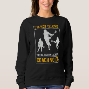 Inte Yelling Lacrosse Coach Voice Womens Manar Lax T Shirt