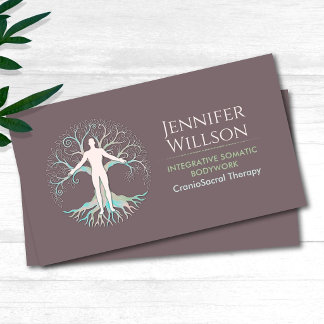 Integrativ somatisk kroppsarbete Craniosacral tera Visitkort