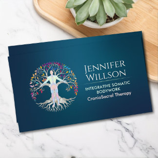 Integrativ somatisk kroppsarbete Craniosacral tera Visitkort