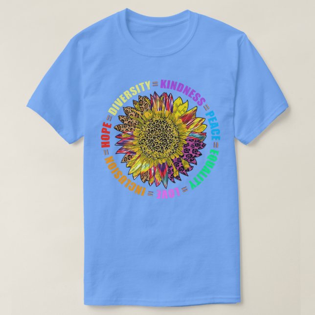 Integrering av jämställdhet mellan könen i Kindnes T Shirt (Design framsida)