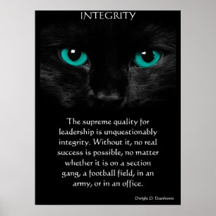 INTEGRITET Poster