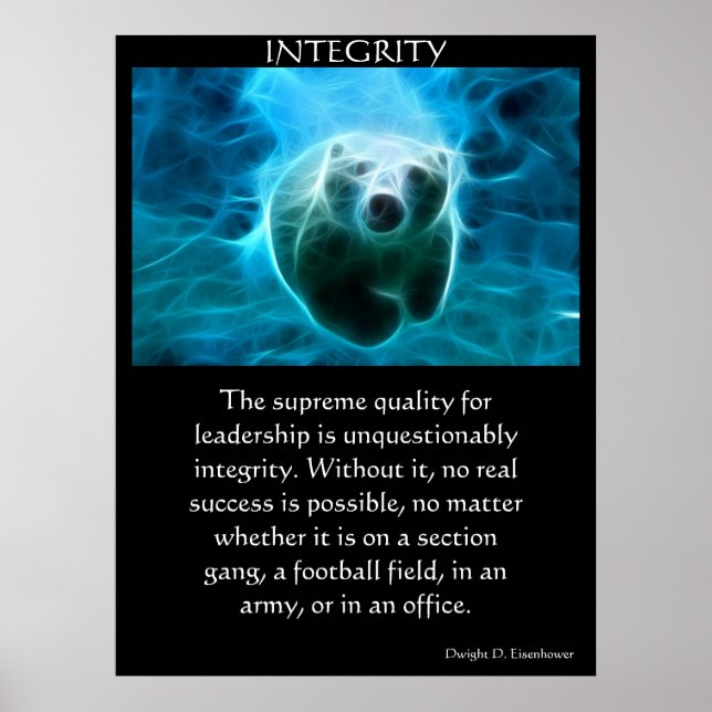 INTEGRITET Poster (Framsidan)
