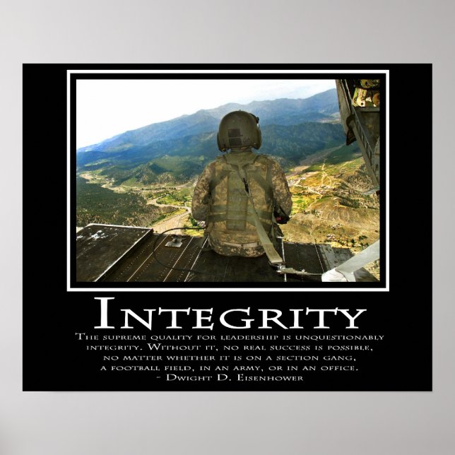 Integritet Poster (Framsidan)