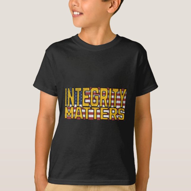 Integritet S-etikett T Shirt (Framsida)