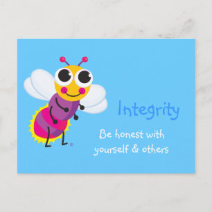 Integrity Cute Firefly Vykort