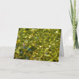 InteKal-hälsningskort: Vatten-kort Kort