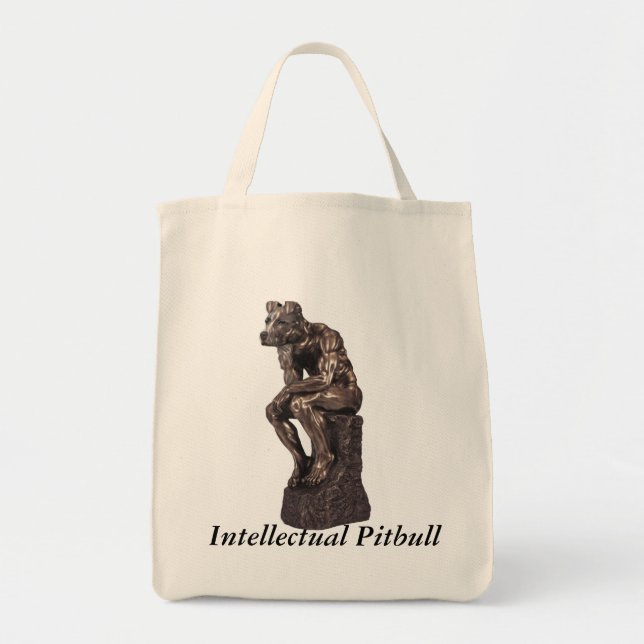 Intellektuella Pitbull Tygkasse (Framsidan)