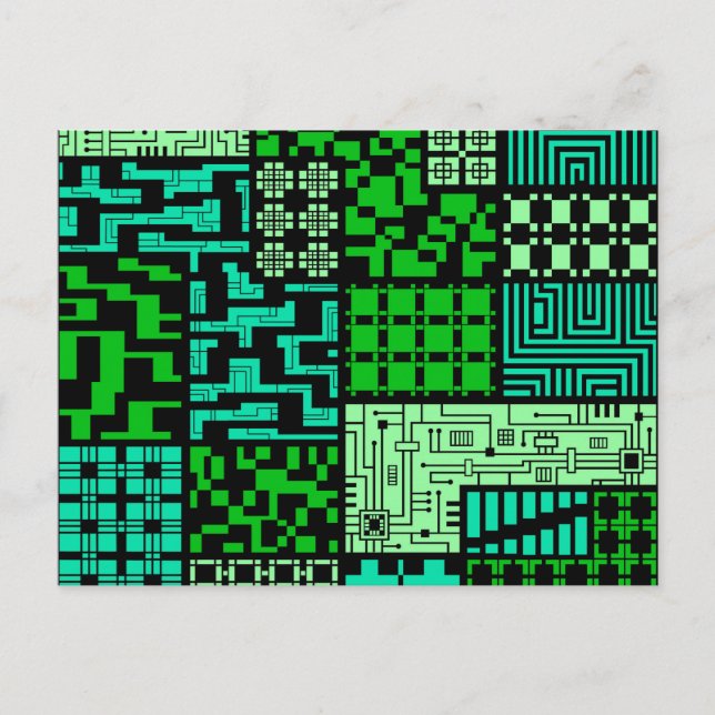 "Intelligence" vykort (Framsida)