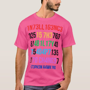 Intelligens är förmågan att anpassa sig till ändri t shirt