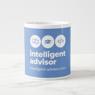 Intelligent-Advisor.com Mugg 2021 Extra stor Mörk Jumbo Mugg