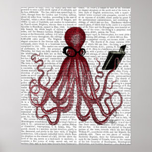 Intelligent bläckfisk poster