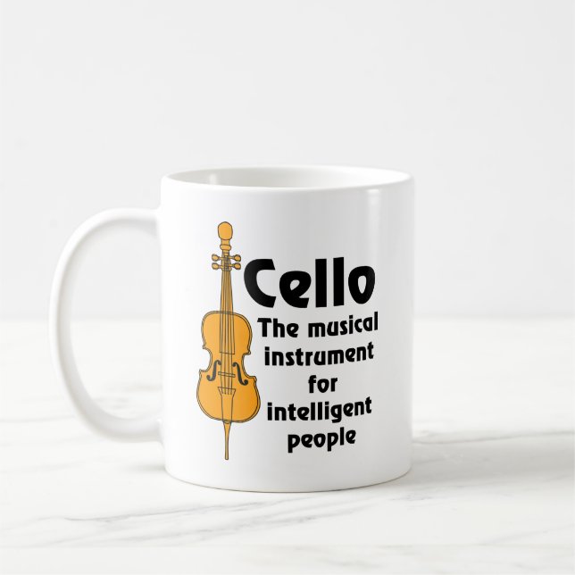 Intelligent Cello Kaffemugg (Vänster)