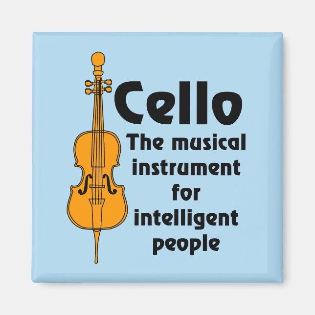 Intelligent Cello Magnet (Framsidan)
