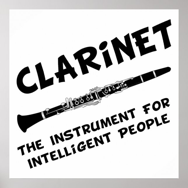 Intelligent Clarinet Poster (Framsidan)