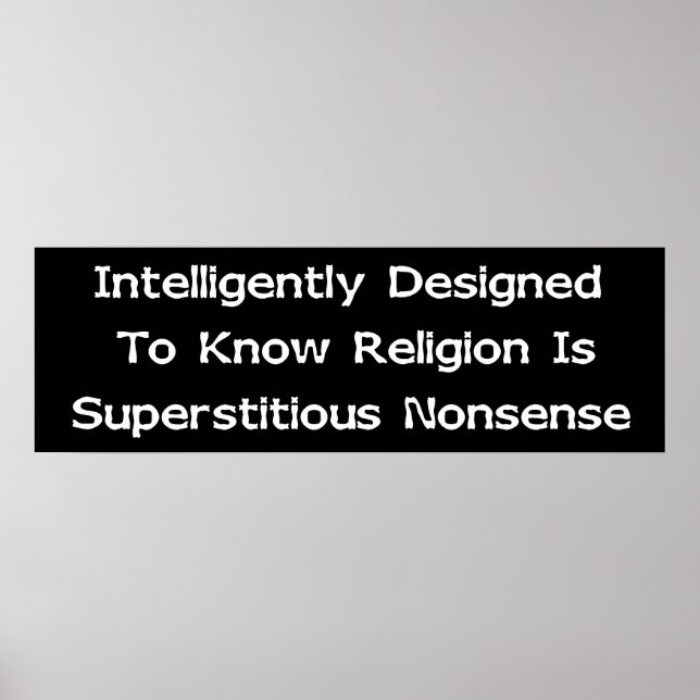 Intelligent Designad Poster (Framsidan)