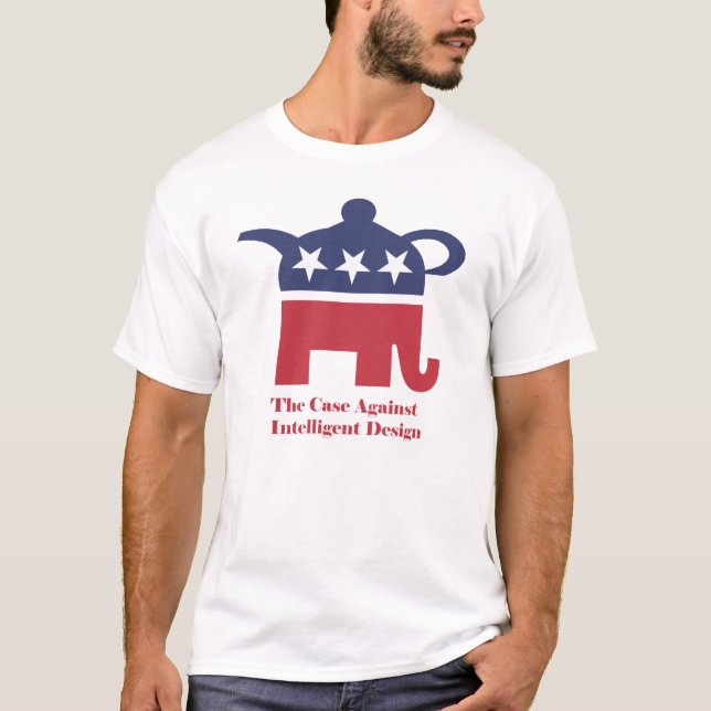 Intelligent designskjorta t-shirt (Framsida)