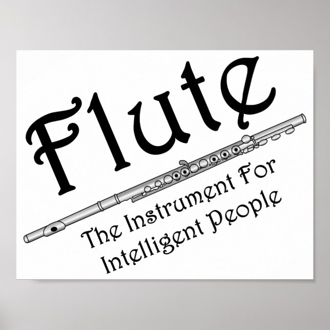 Intelligent flute poster (Framsidan)