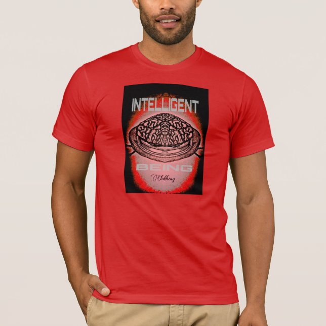 Intelligent kläder t-shirt (Framsida)