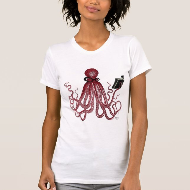 Intelligent Octopus T-shirt (Framsida)