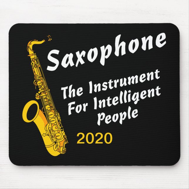 Intelligent saxofon musmatta (Framsidan)