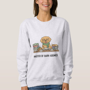 Intelligent Scholar Golden Retriever Hund Böcker T Shirt