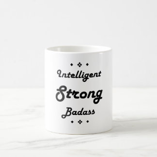Intelligent Strong Badass-motivation Kaffemugg