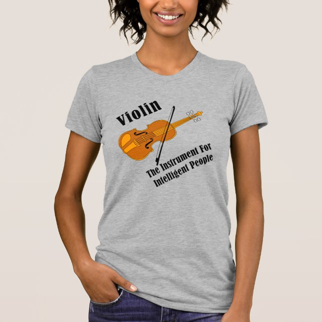 Intelligent Violin T-Shirt (Framsida)