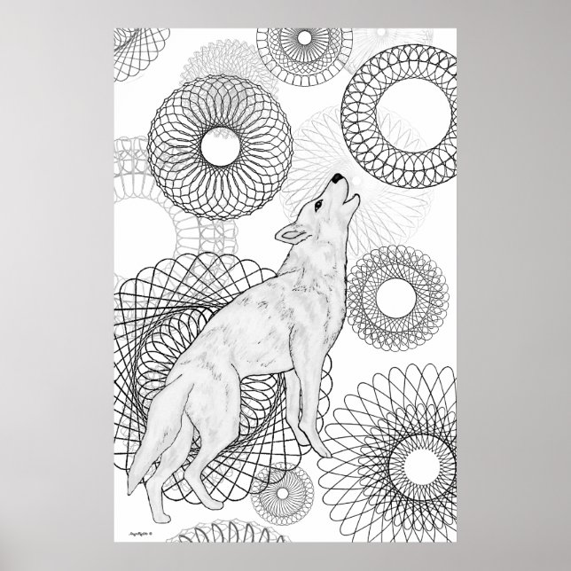 Intelligent Wolf Poster (Framsidan)