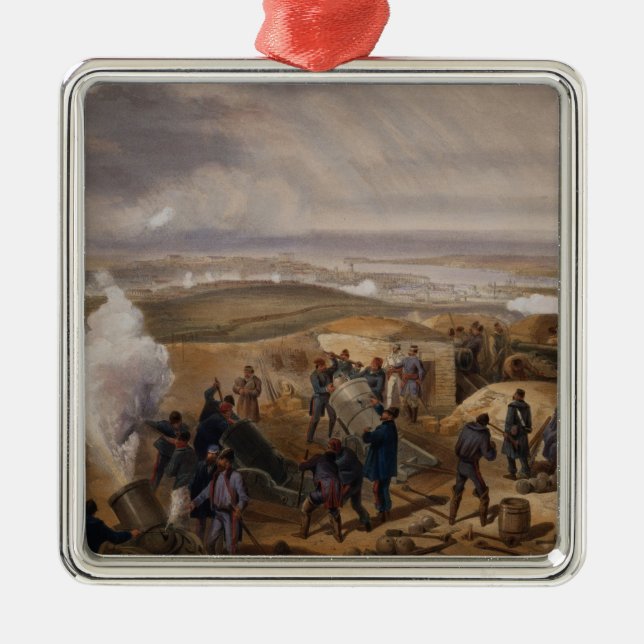 Intendentursvårigheter, pläterar från 'placera av julgransprydnad metall (Framsidan)