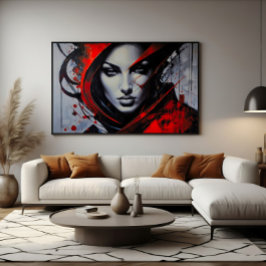 Intens Blick Poster