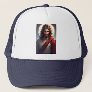 Intens Jesus Christus Kristet Truckerhatt Keps