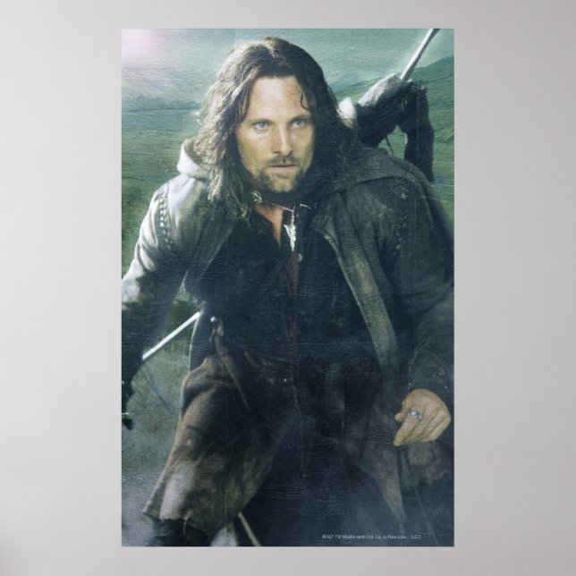 Intense Aragorn Poster (Framsidan)