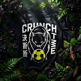 Intense Crunch Time Cat - Game Day Style T Shirt