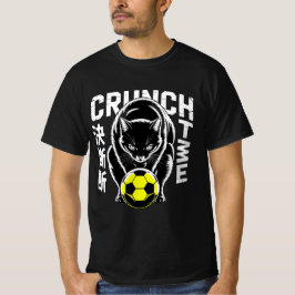 Intense Crunch Time Cat - Game Day Style T Shirt
