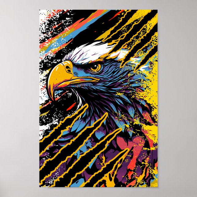 Intense Eagle Poster (Framsidan)