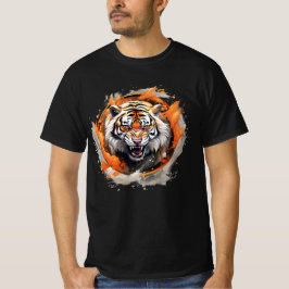 Intense Roaring Tiger T-shirt