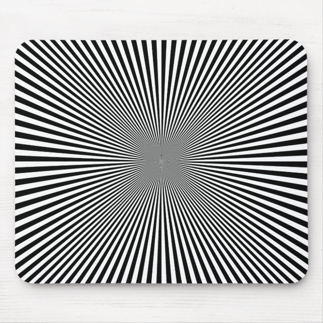 INTENSE STARBURST Optical Illusion Musmatta (Framsidan)