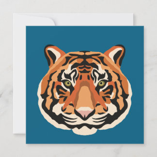 Intense Tiger Eyes the Powerful Big Cat Tack Kort