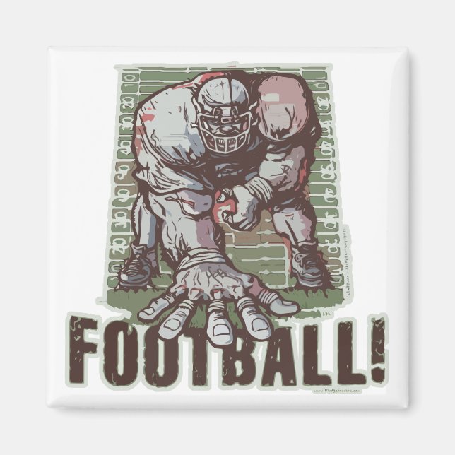 Intensiv 3-punktsstans av Mudge Studios Magnet (Framsidan)