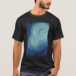 intensiv deppighet på en skjorta t-shirt