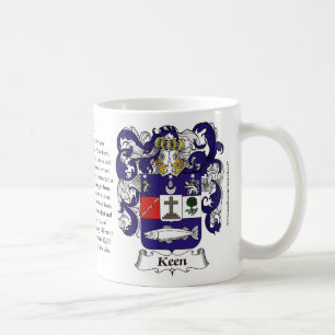 Intensiv familjvapensköldmugg kaffemugg