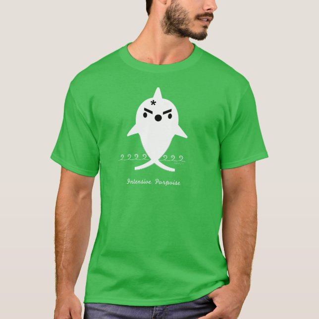 Intensiv Porpoise (mörk dräkt) T-shirt (Framsida)