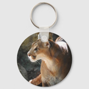 Intensiv puma nyckelring
