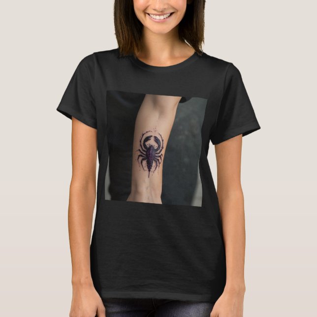 Intensiv Scorpio Design | Passionerade individer T Shirt (Framsida)