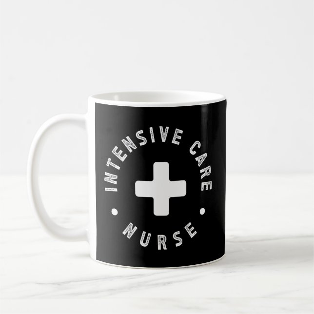 Intensiv vårdenhet Sjuksköterska Icu Nurse Icu Sju Kaffemugg (Vänster)