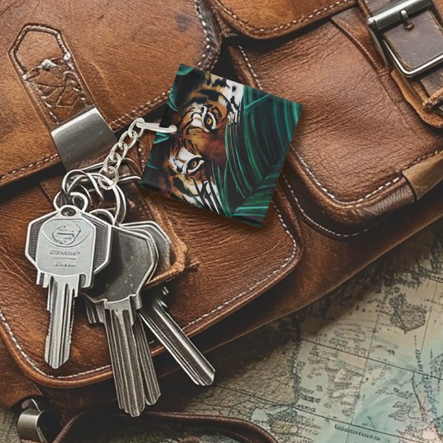 Intensiva Gröna Djungel Tiger Ögon Vilda blad (Skapare uppladdad)