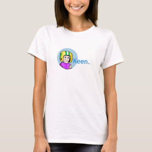 Intensiva kvinna för kommendörkapten baby - t shirt