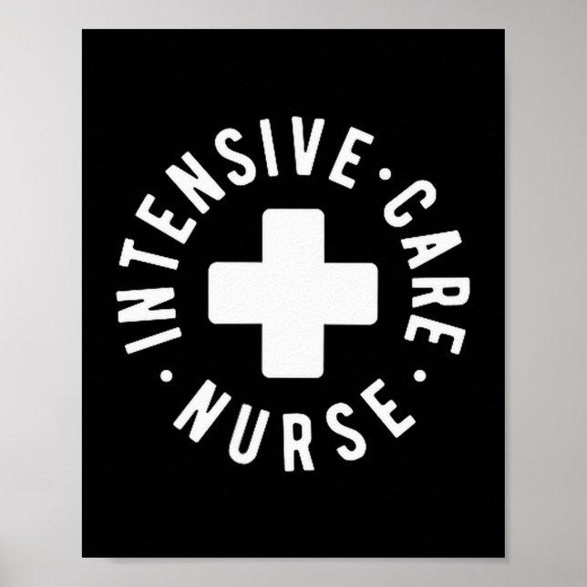 Intensive Care Nurse Icu Nurse New Grad Nurse  Poster (Framsidan)
